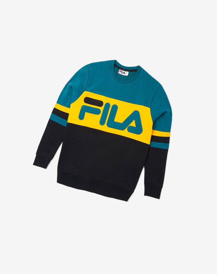 Fila Freddie Sweatshirt Czarne | BWZTE-1952