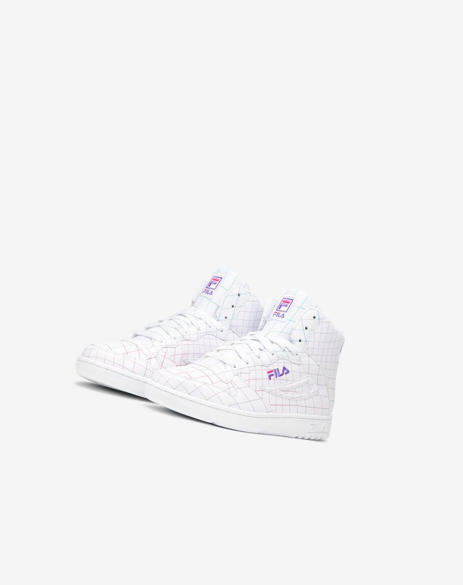 Fila Fx-dsx Mid Sneakers Białe Fioletowe | SBADG-7631