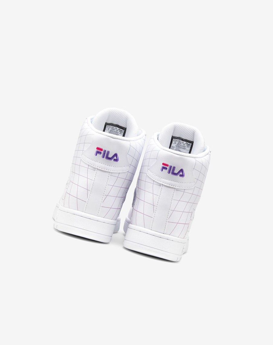 Fila Fx-dsx Mid Sneakers Białe Fioletowe | SBADG-7631