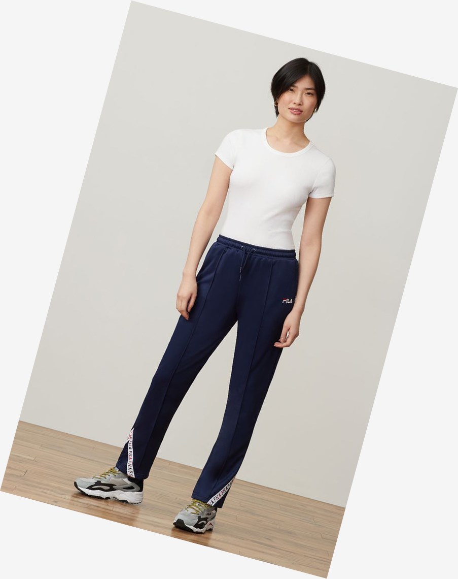 Fila Gaia Pant Peac/Wht/Cred | MSJYI-4731