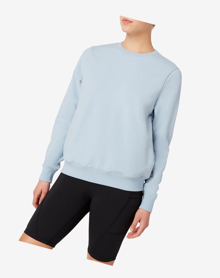 Fila Galatea Sweatshirt Niebieskie | NPVWF-3812