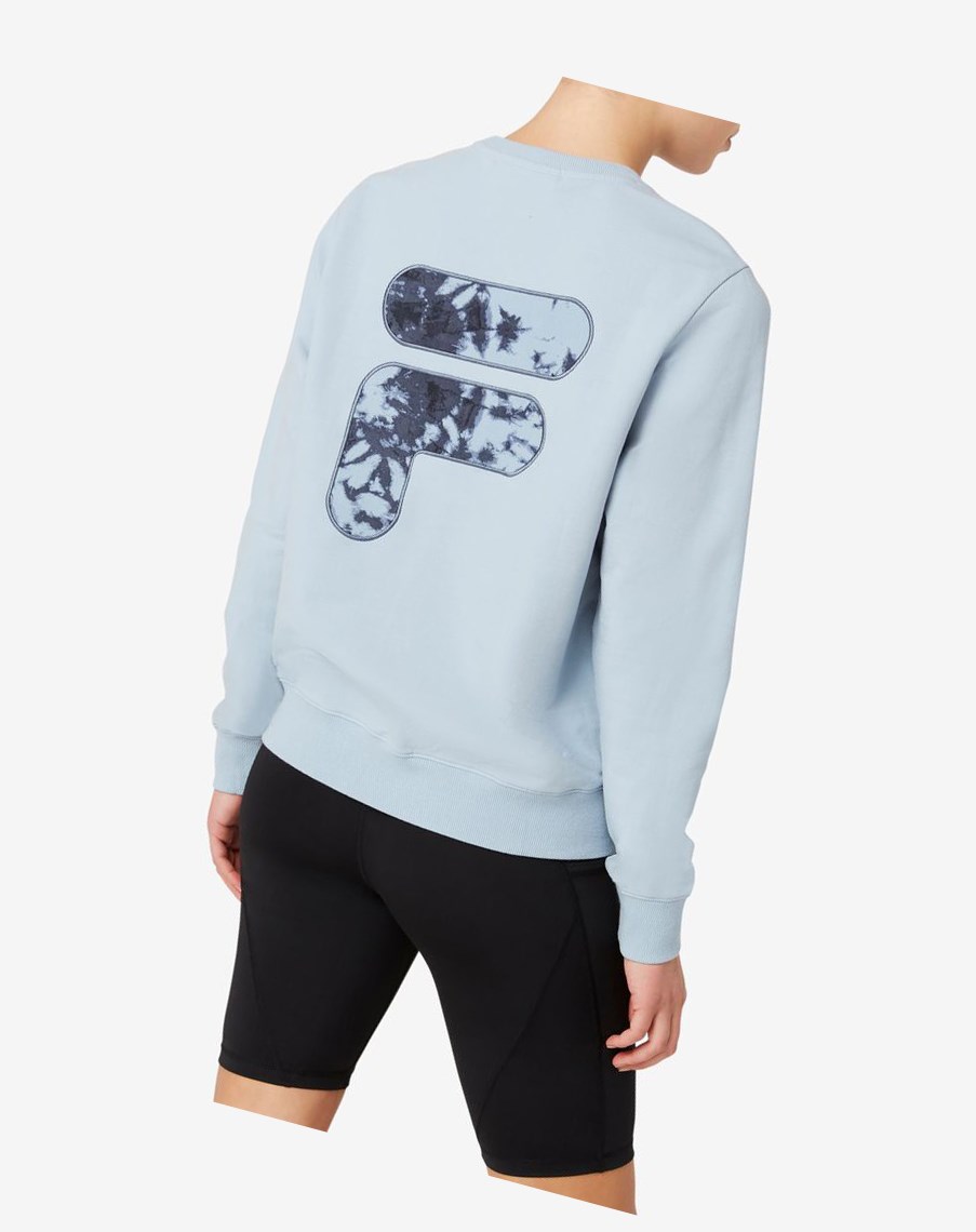 Fila Galatea Sweatshirt Niebieskie | NPVWF-3812