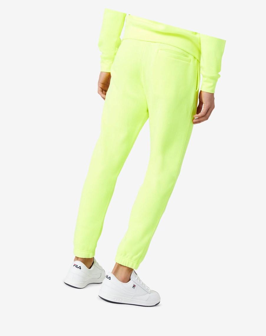 Fila Garin Jogger Żółte Czarne | NLKFD-4903