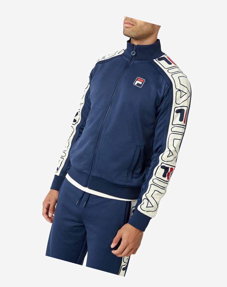 Fila Gatlin Track Jacket Czerwone | XRMYS-0382