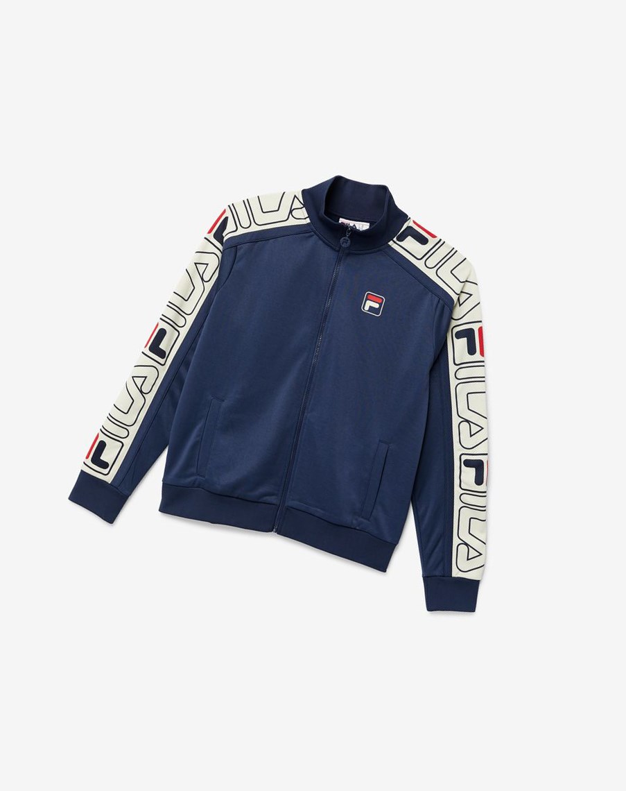 Fila Gatlin Track Jacket Czerwone | XRMYS-0382