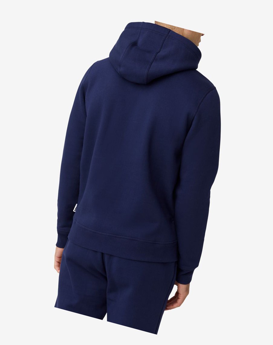 Fila Godfrey Hoodie 410 Peacoat | POSQC-2539