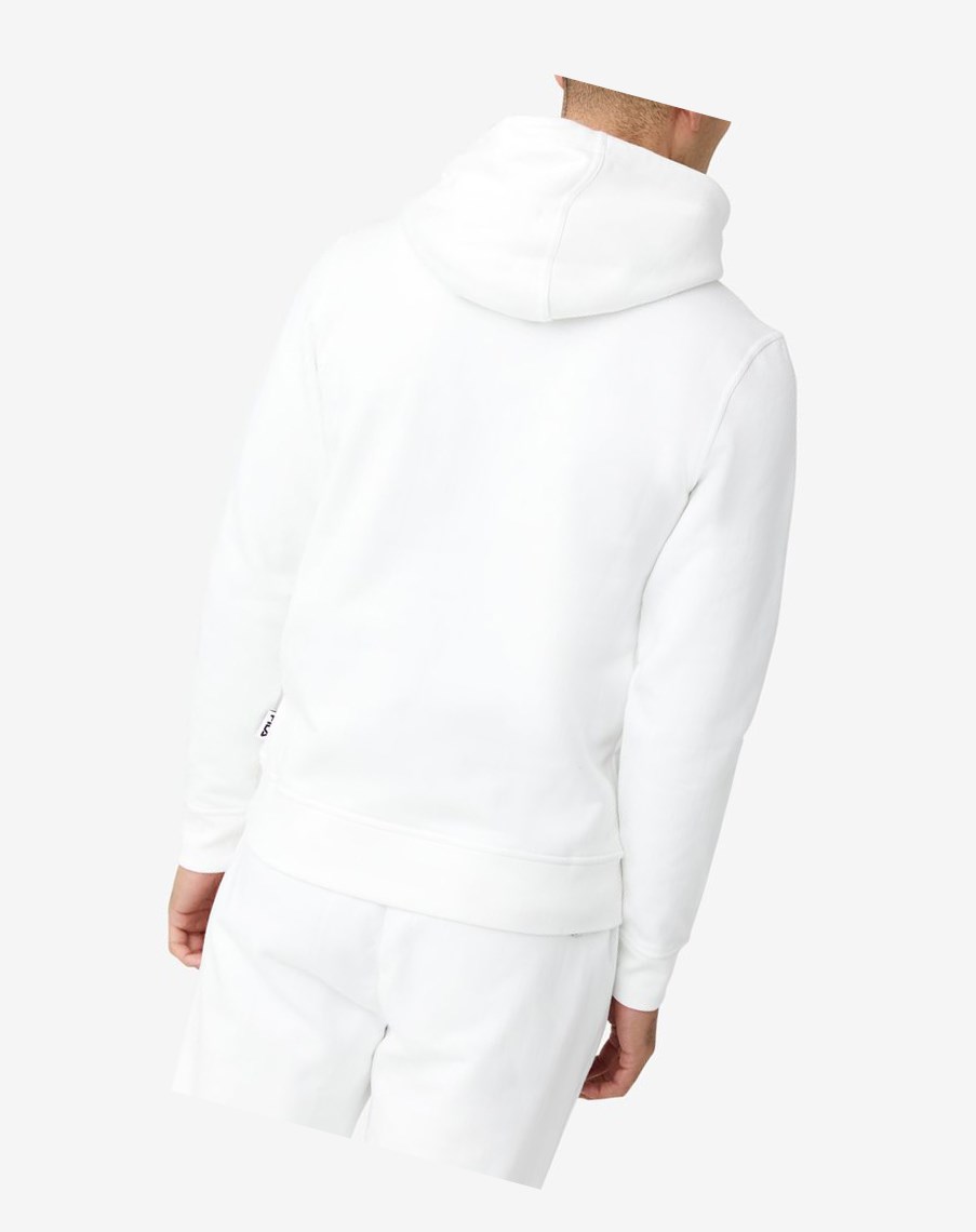 Fila Godfrey Hoodie Białe | CBWRQ-7068