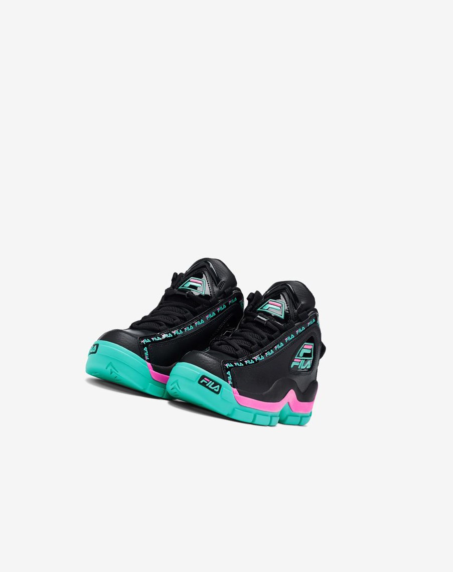 Fila Grant Hill 2 Repeat Sneakers Czarne | EZNRD-4367