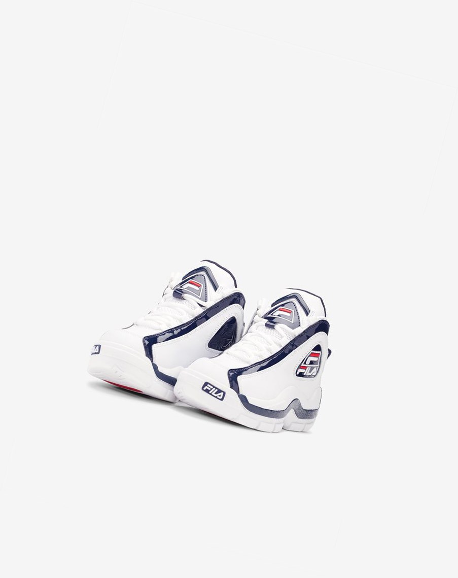 Fila Grant Hill 2 Sneakers Białe Granatowe Czerwone | OXNFH-2974