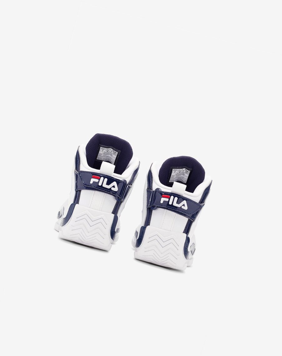 Fila Grant Hill 2 Sneakers Białe Granatowe Czerwone | OXNFH-2974