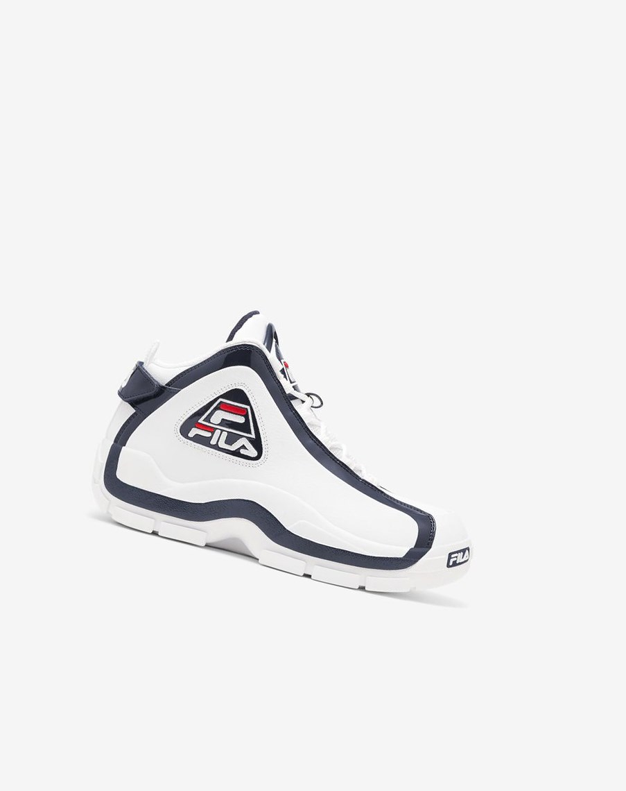 Fila Grant Hill 2 Sneakers Białe Granatowe Czerwone | QYHXZ-4687