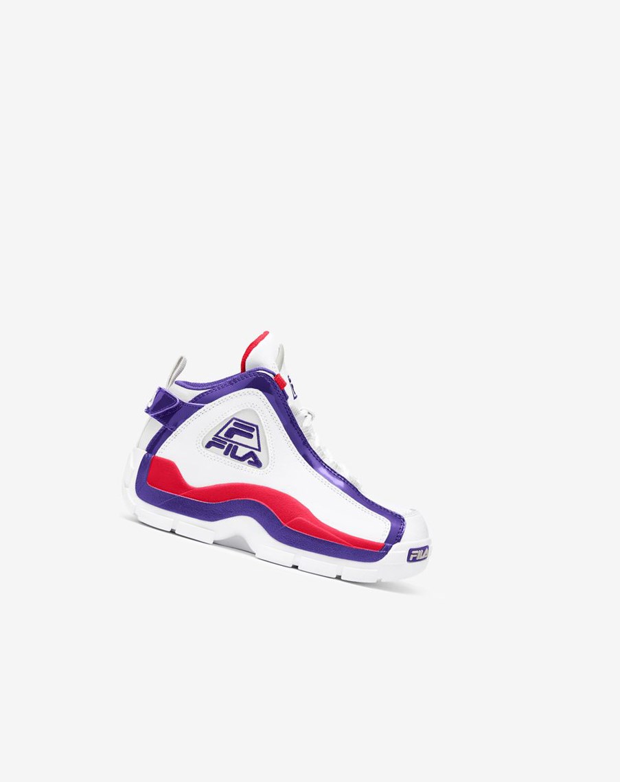 Fila Grant Hill 2 Sneakers Białe Jasny Niebieskie | WMNUX-8615