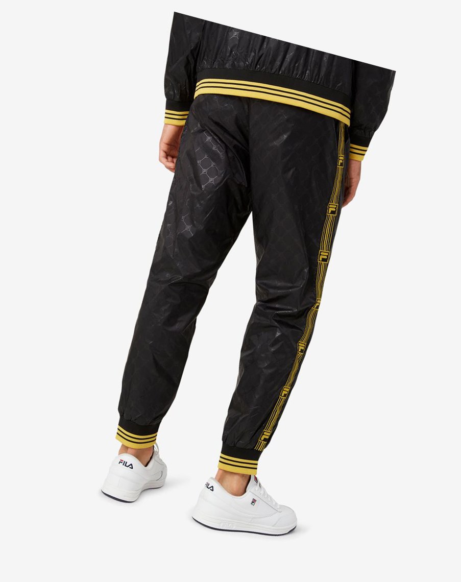 Fila Gregory Pant Czarne | MVNFG-3149