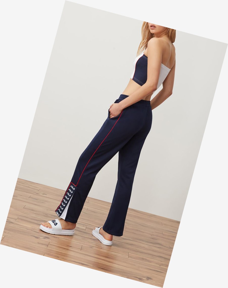 Fila Guadaloupe Track Pant Peac/Wht/Cred | SMGNX-6109