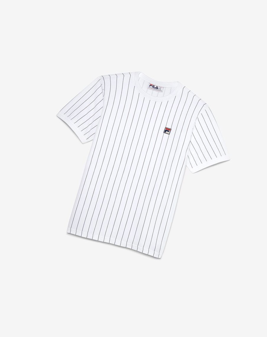 Fila Guillo Tee Białe | LCYWZ-5670