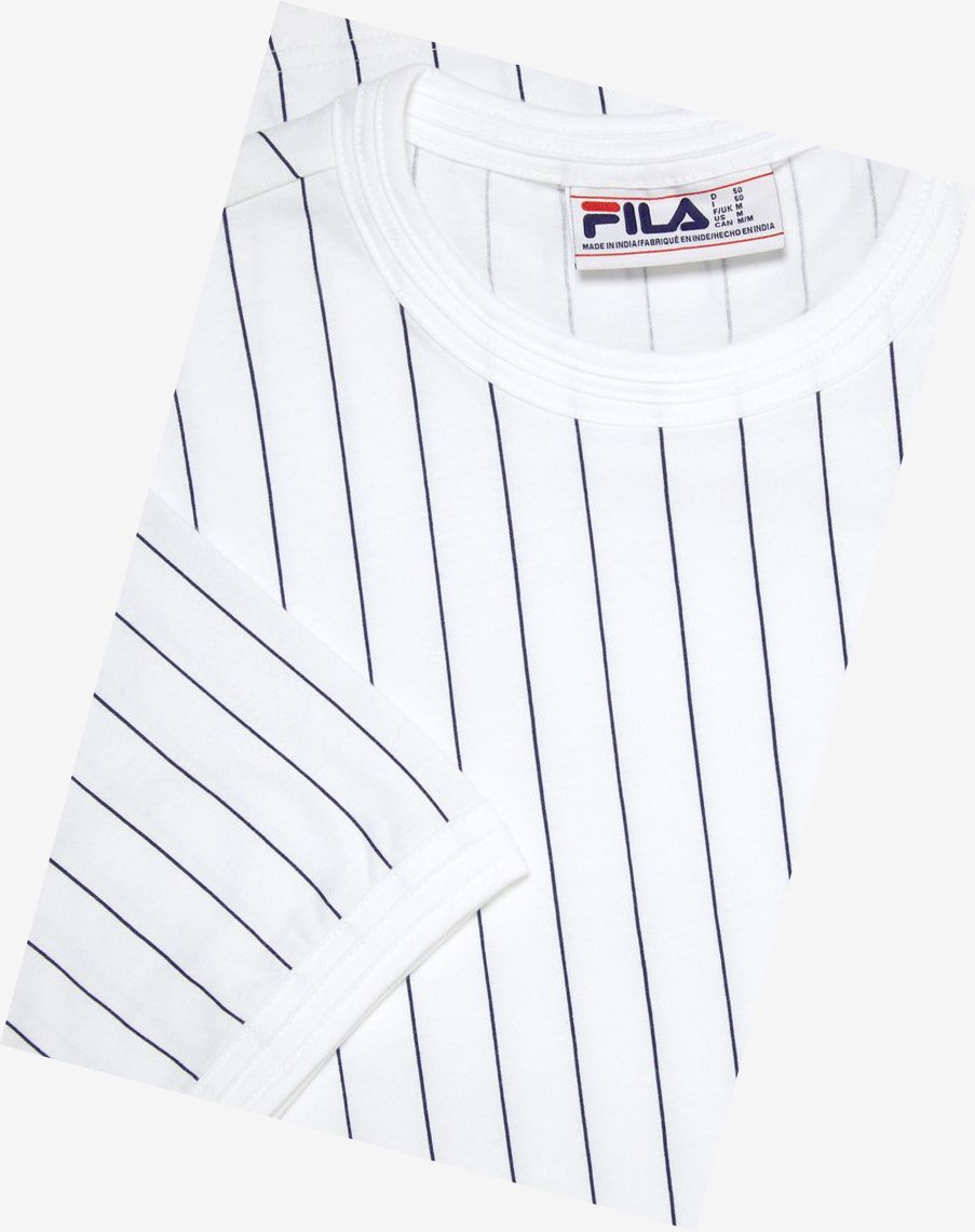 Fila Guillo Tee Białe | ORFUL-4659