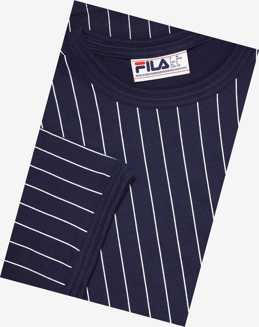 Fila Guillo Tee Białe | RYCBL-4065