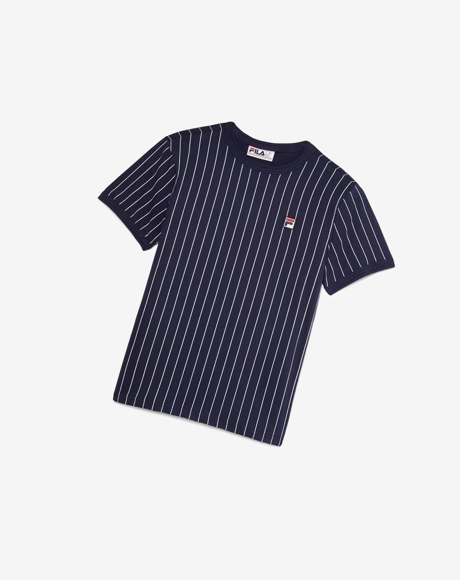 Fila Guillo Tee Białe | RYCBL-4065