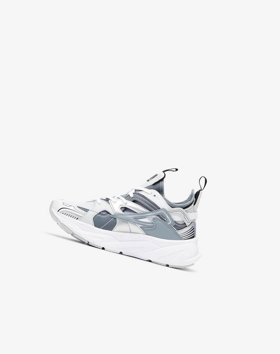 Fila Hallasan Sneakers 050 Glacier Gray / Monument / Castlerock | GHLMW-8924