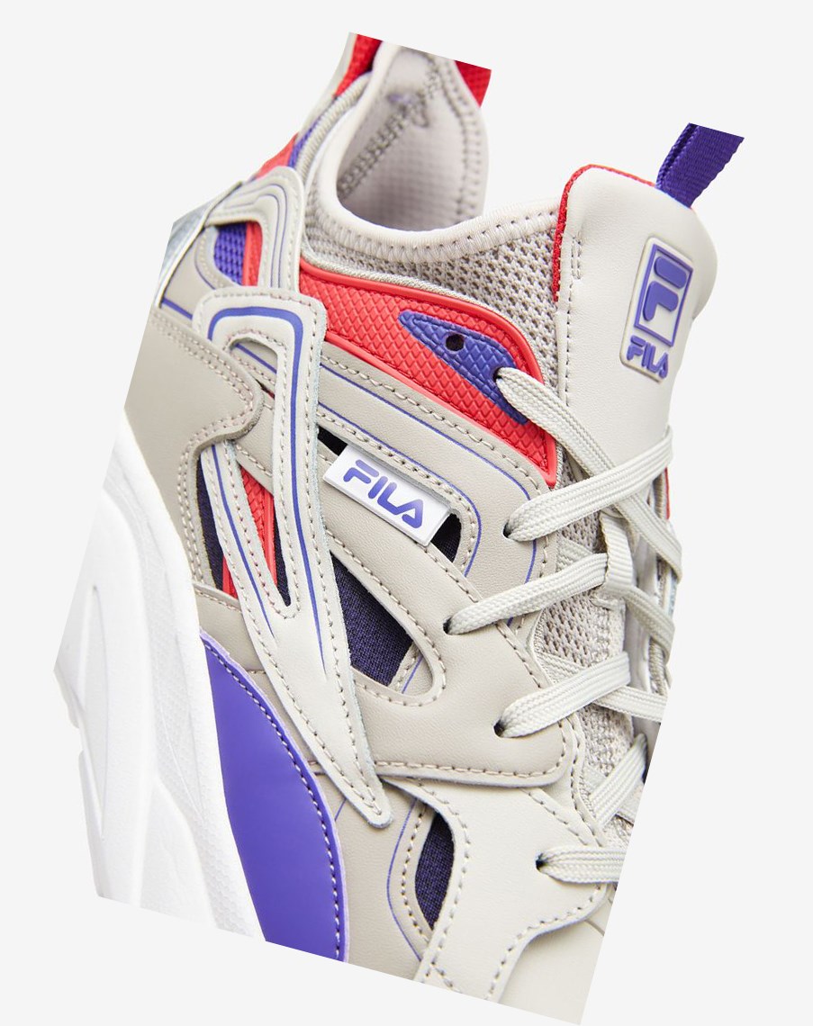 Fila Hallasan Sneakers Srebrne Jasny Niebieskie | HIEZF-8640