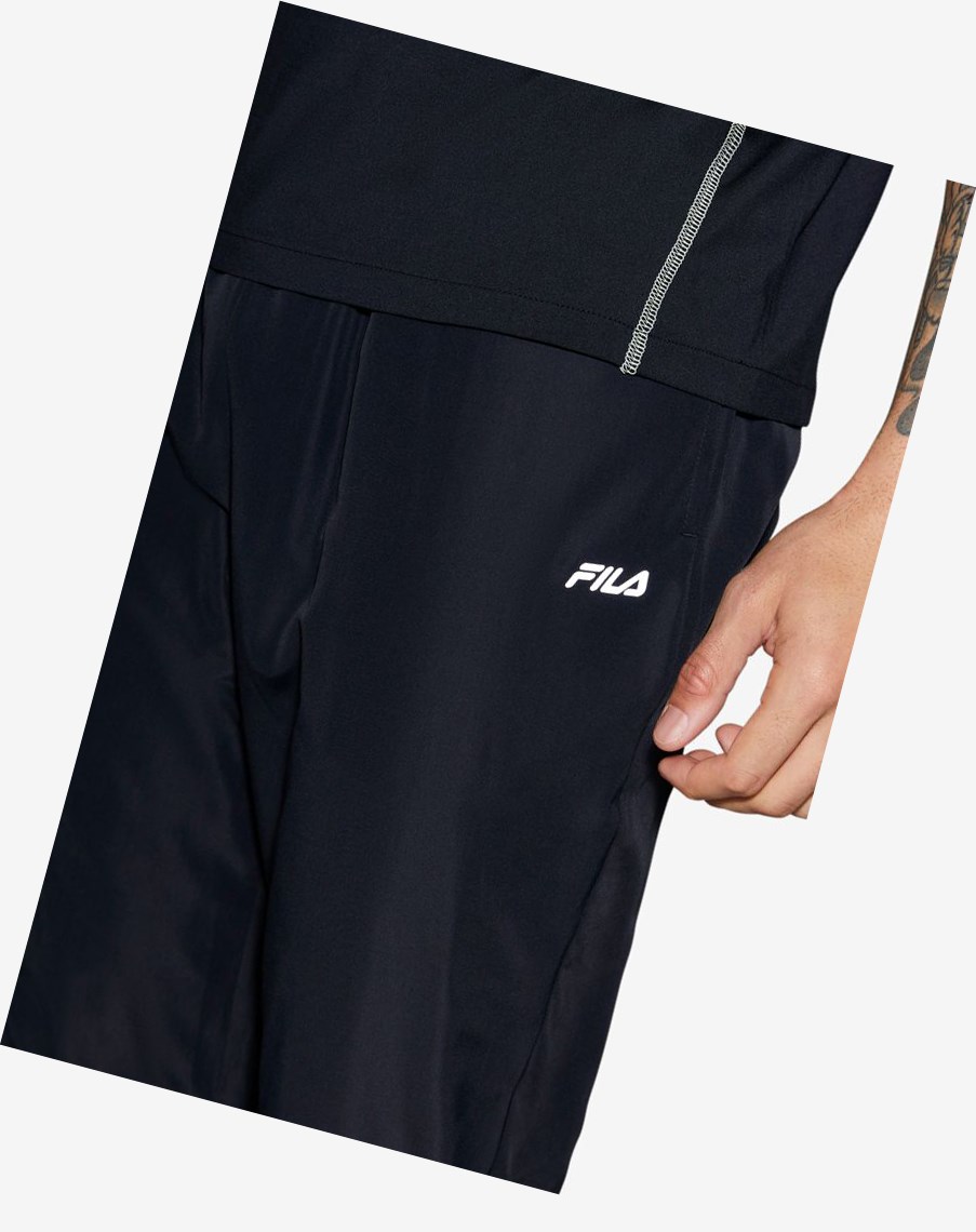 Fila Harris Jogger Czarne Srebrne | DXTSP-2741