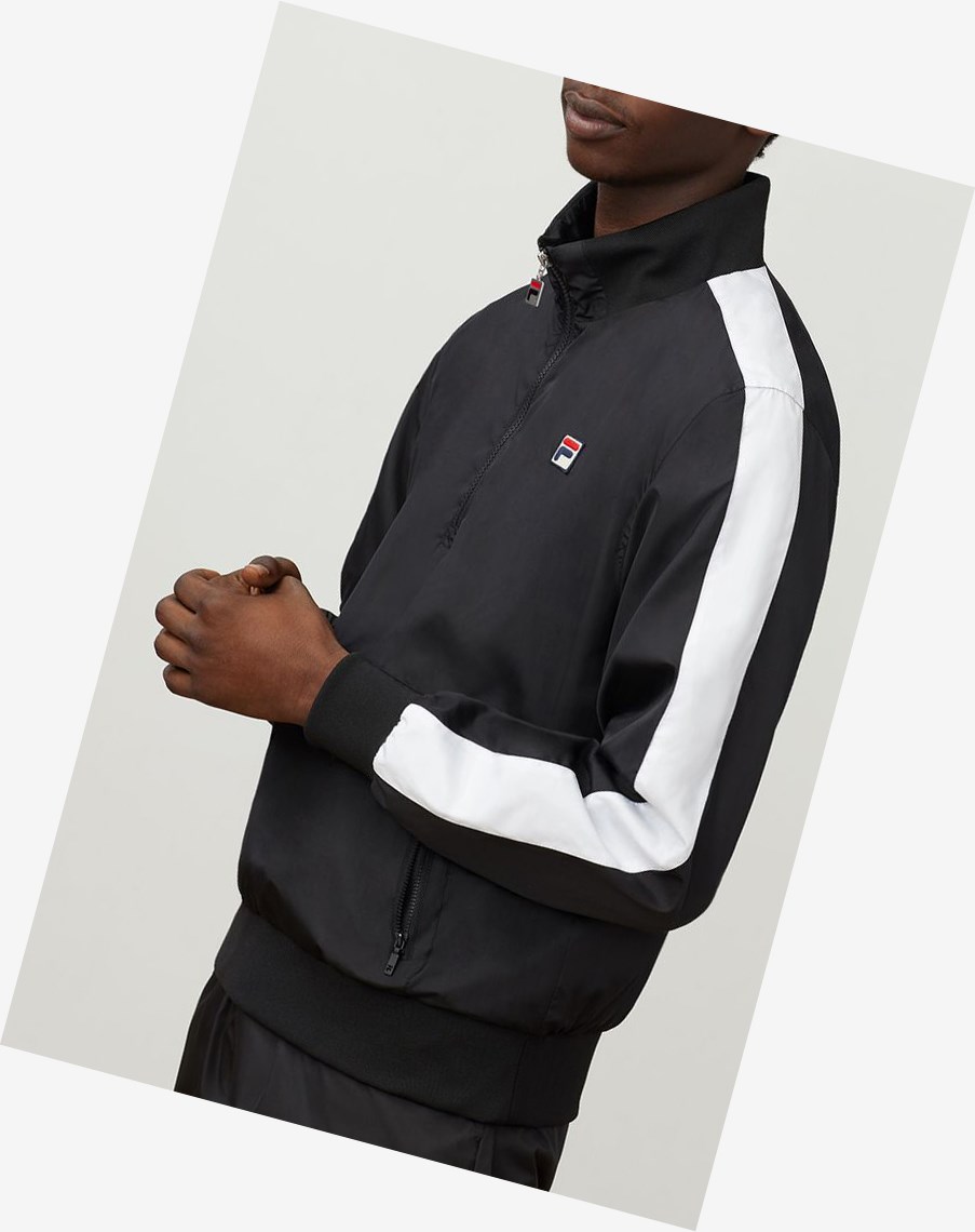 Fila Hopper Windbreaker Blk/Wht | MISDY-0739