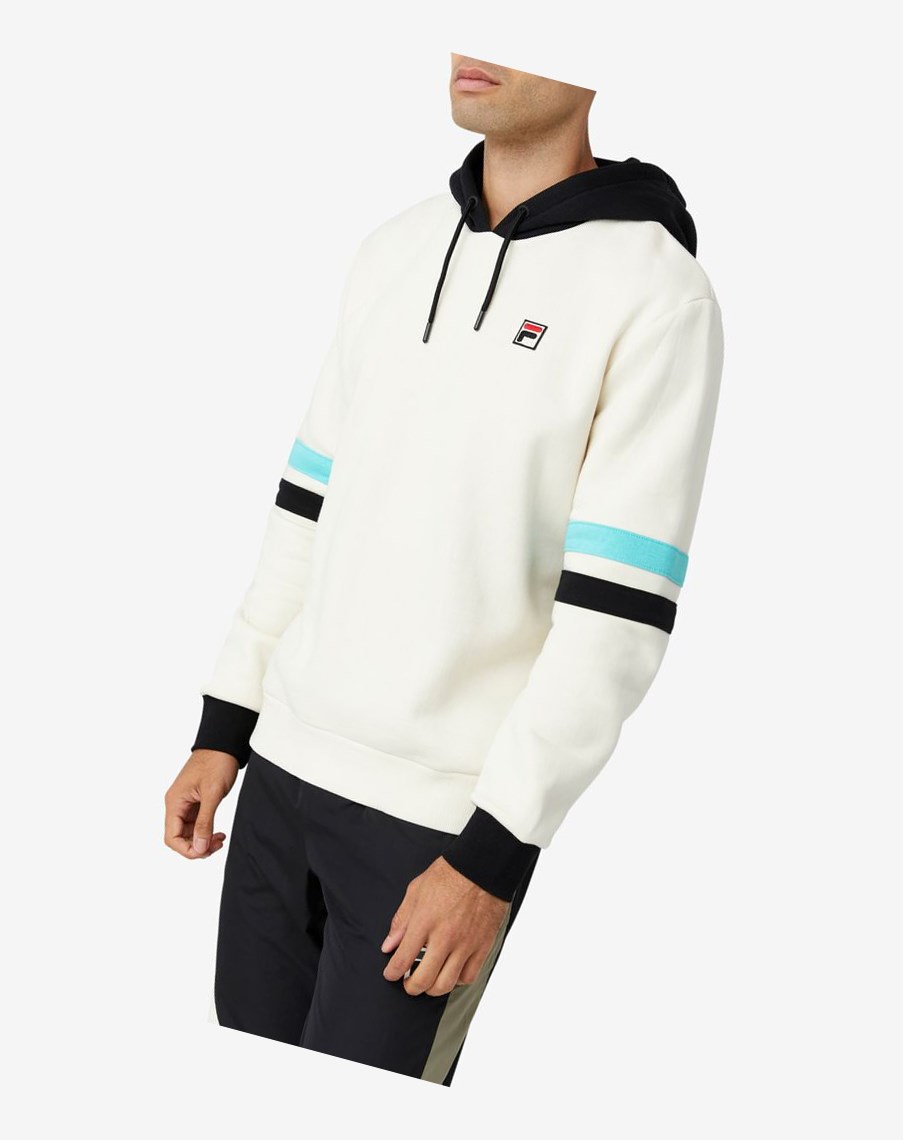 Fila Hurley Hoodie Czarne Niebieskie Turkusowe | QPGCT-1207