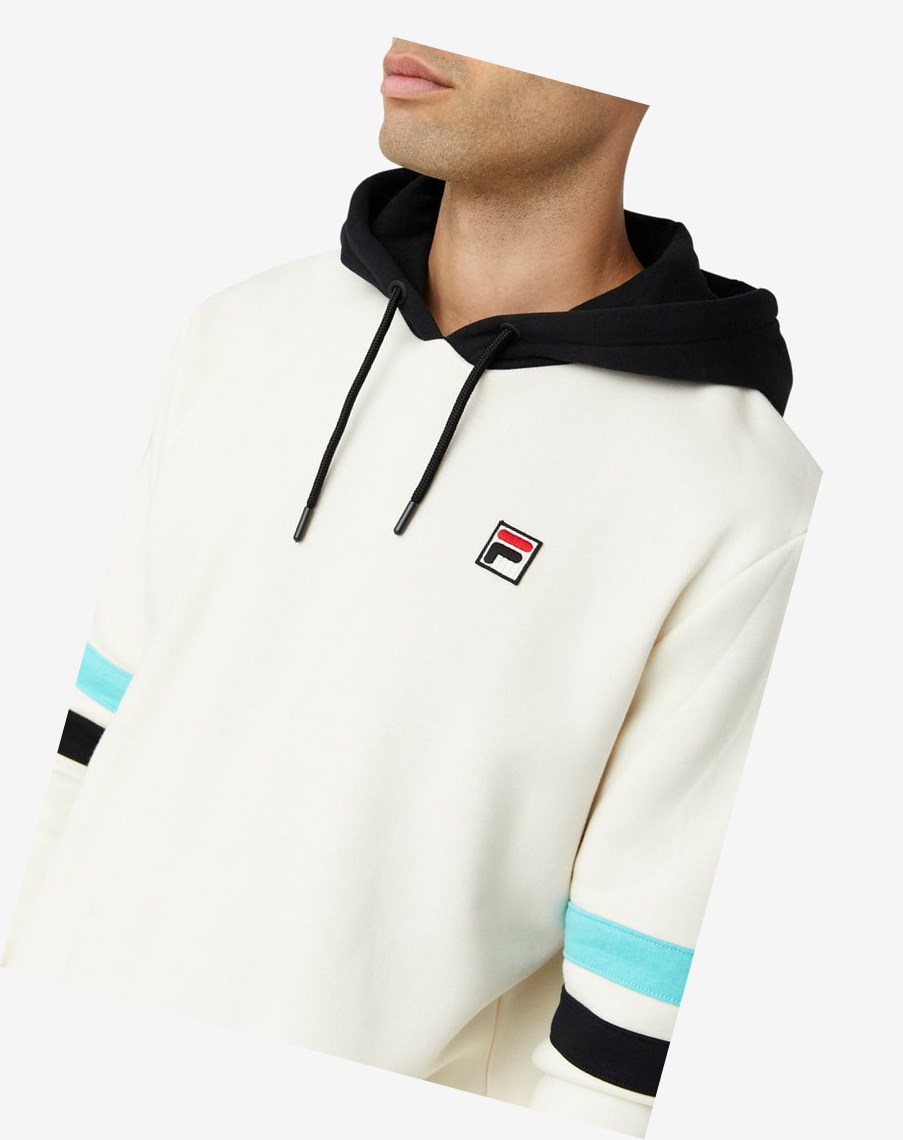 Fila Hurley Hoodie Czarne Niebieskie Turkusowe | YZIQS-2867