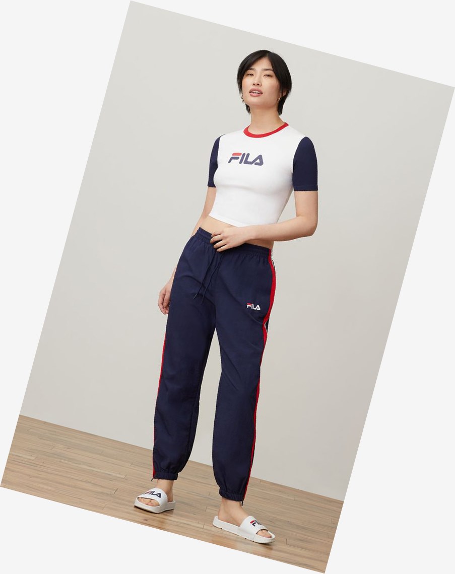 Fila Ilah Windpant Peac/Cred/Wht | MGWRX-2397