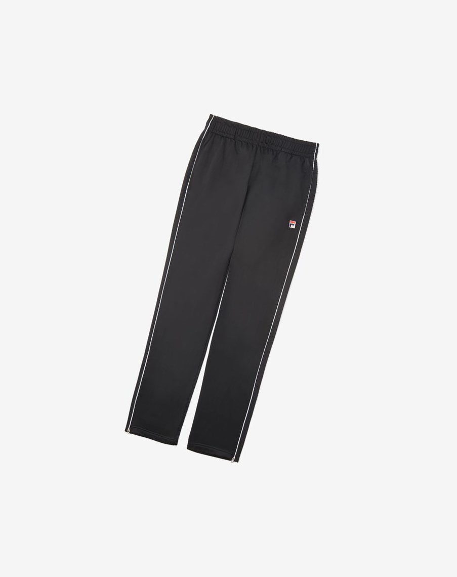 Fila Italia Track Pant Czarne Białe | MXOQK-4920