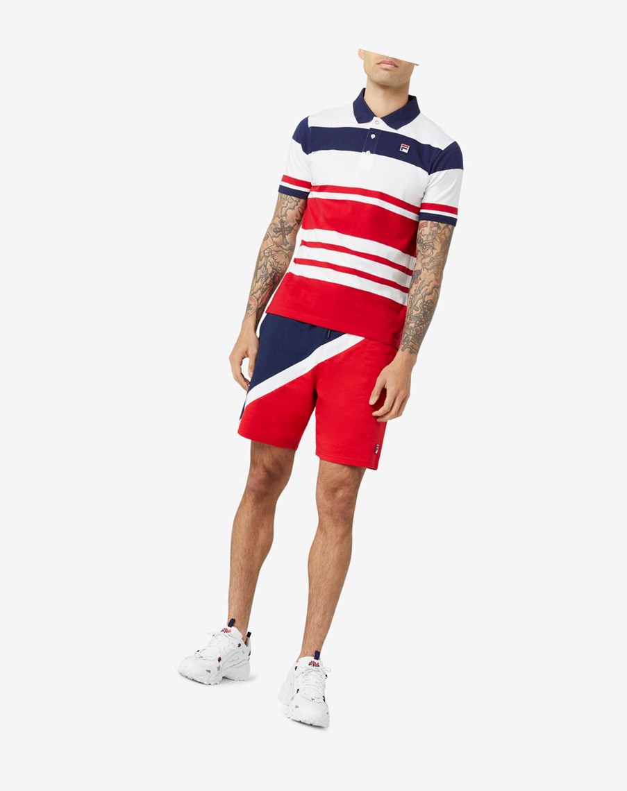 Fila Jacinth Polo Białe | TAZMP-3572