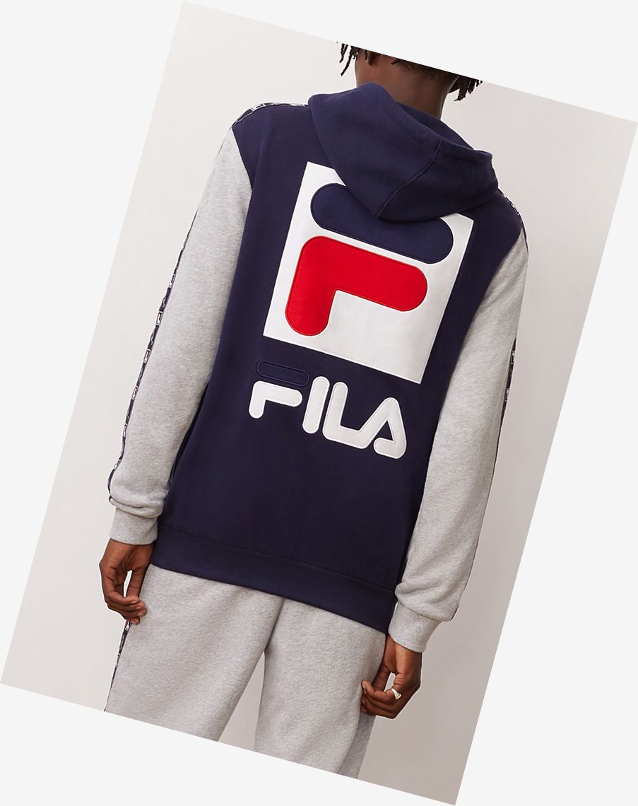 Fila Jacopo Hoodie Peac/Lgrym/Wht | MWHFR-1082