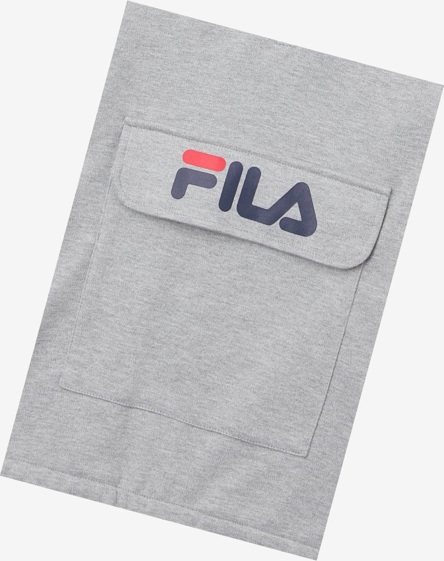 Fila James Hoodie Szare | KBIHP-9803