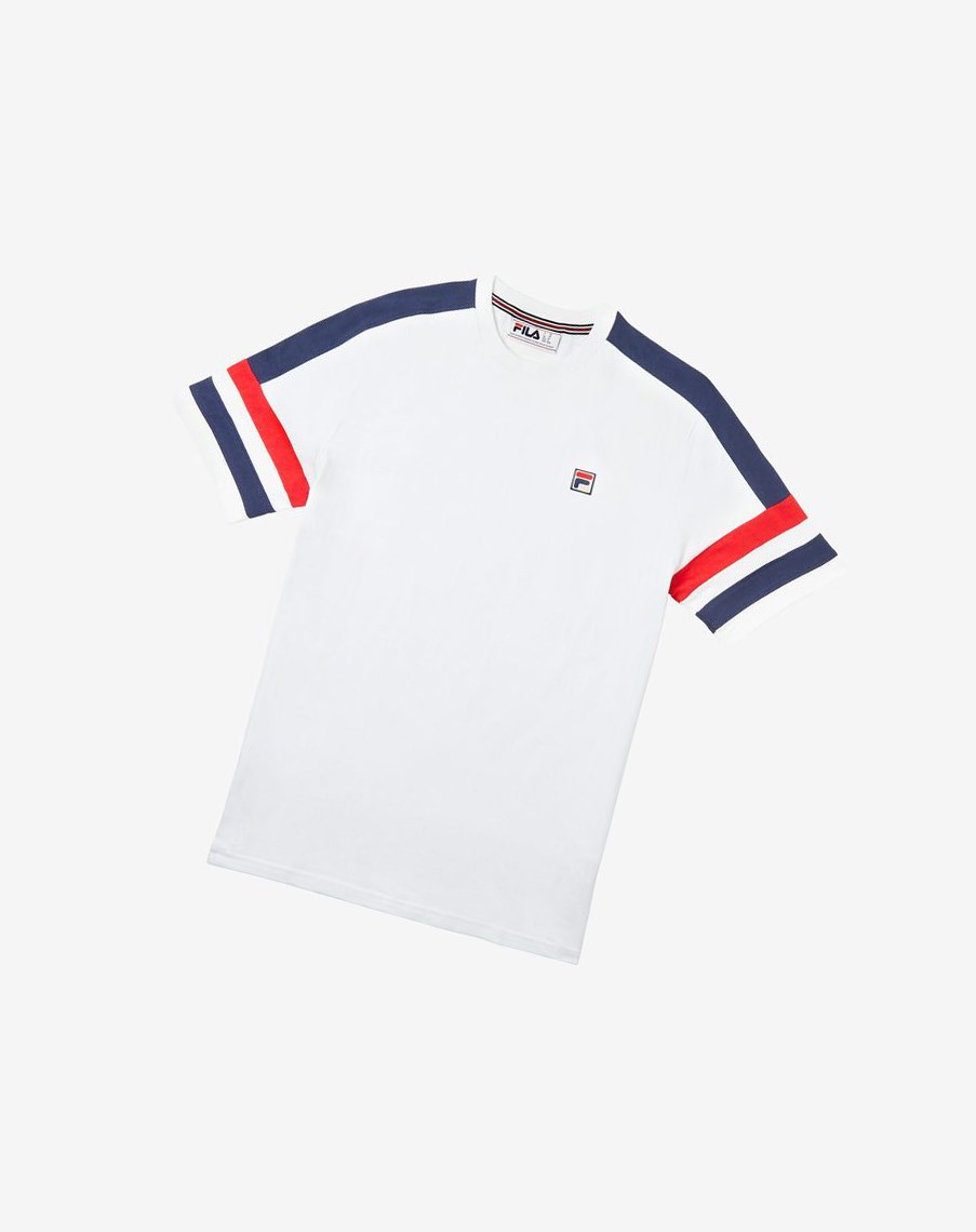 Fila Juan Tee Białe | KQBUW-6721