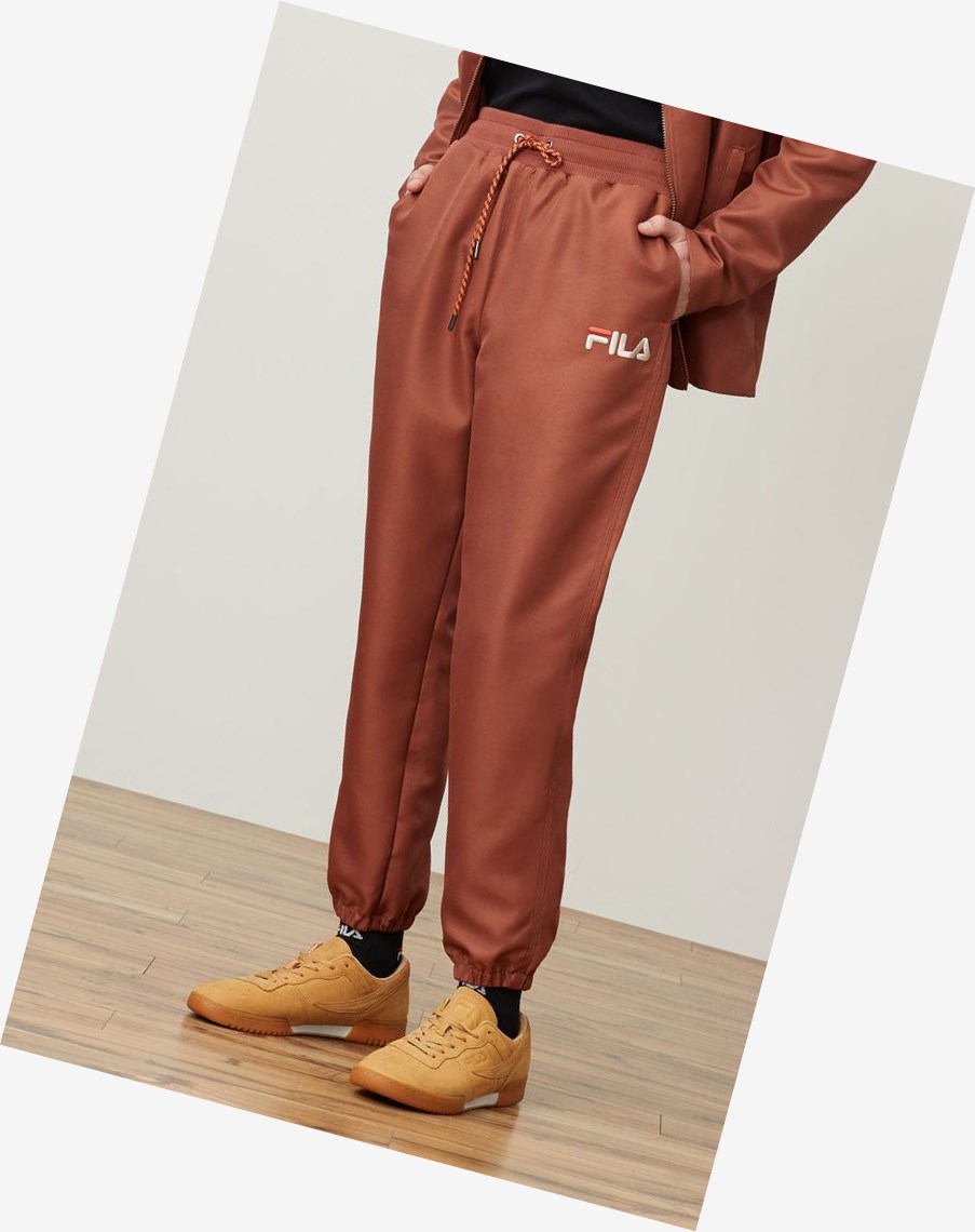 Fila Jupiter Pant 223 Mahogany / Cement / Chili | DCTPB-1430