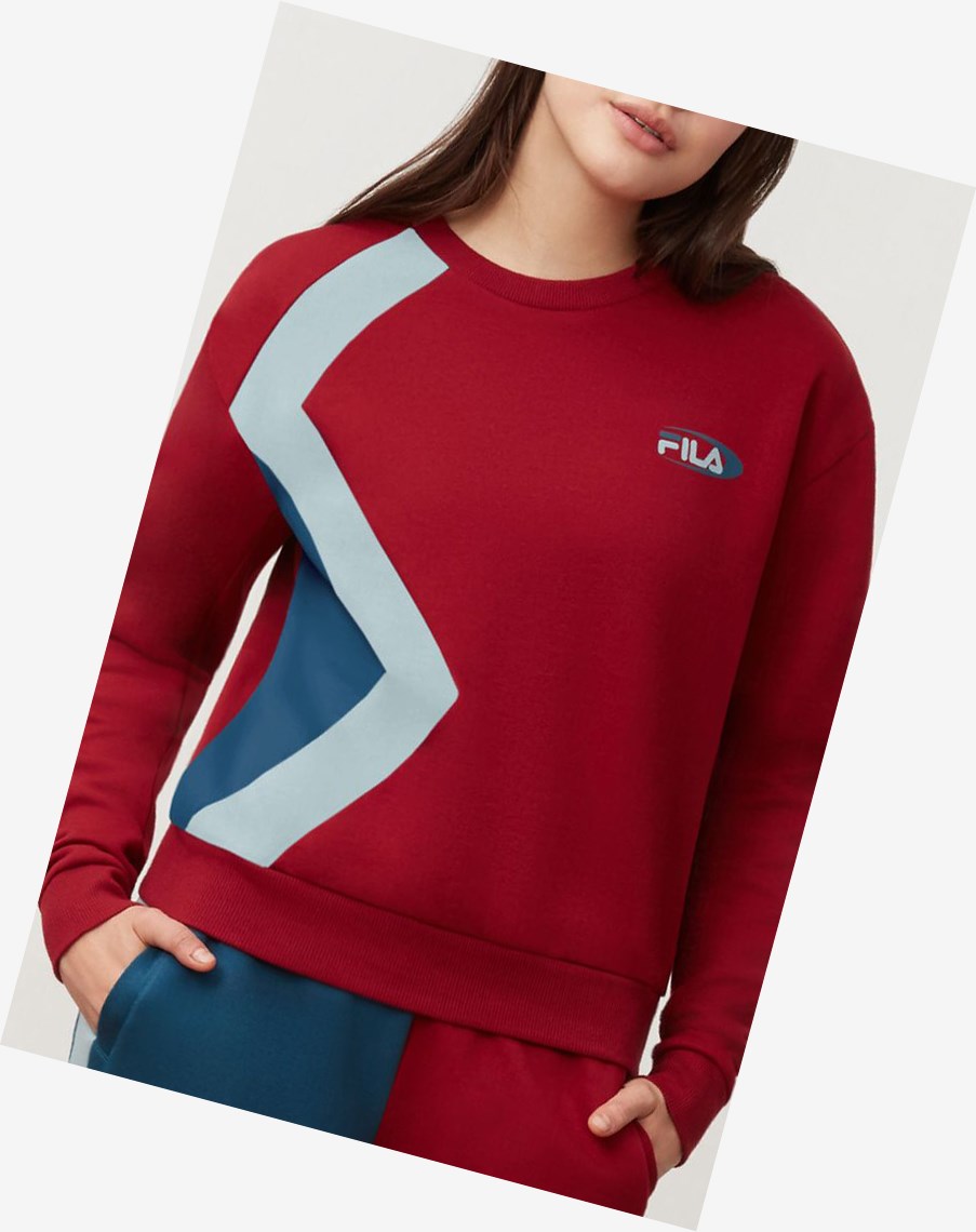 Fila Kazuno Sweatshirt Bred/Tour/Ddiv | WHPSG-0924