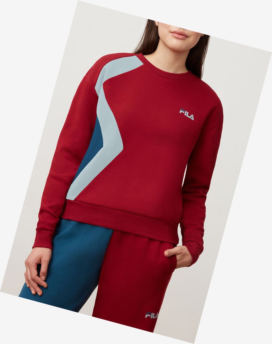 Fila Kazuno Sweatshirt Bred/Tour/Ddiv | ZKUEL-5316