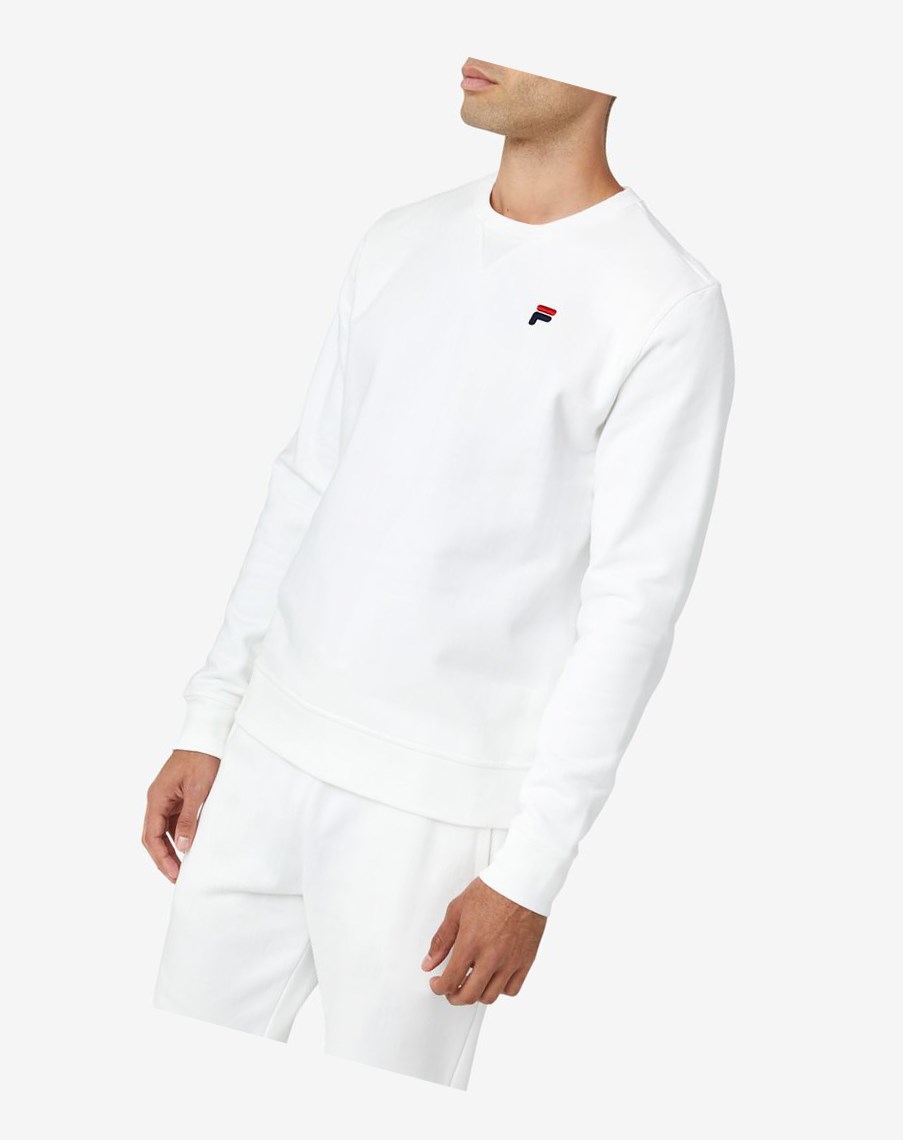 Fila Kieve Sweatshirt Białe | GEDWN-7619