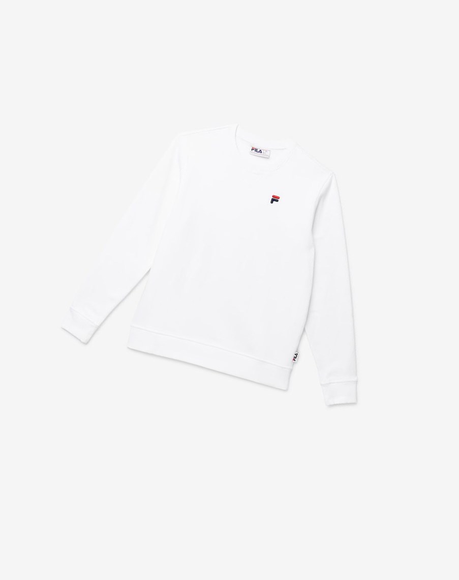 Fila Kieve Sweatshirt Białe | GEDWN-7619