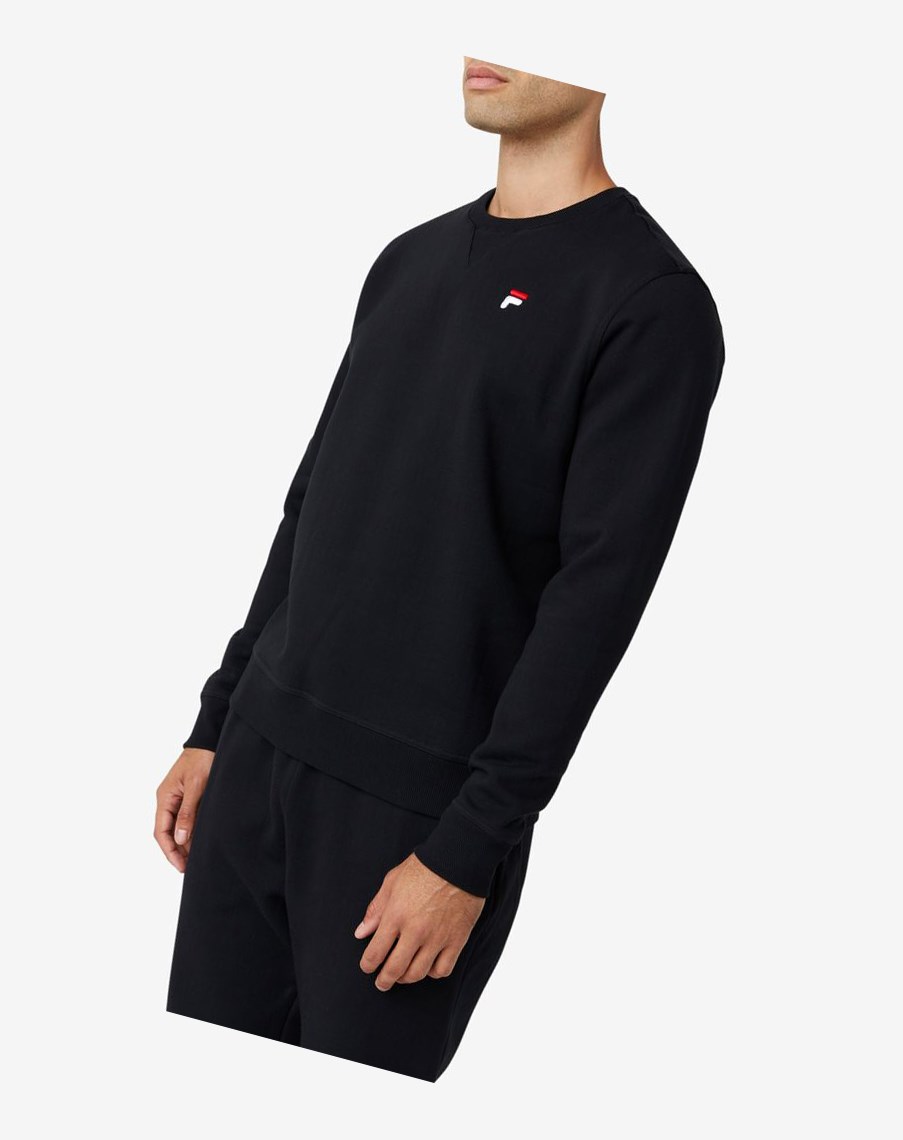 Fila Kieve Sweatshirt Czarne | OGZAY-8205