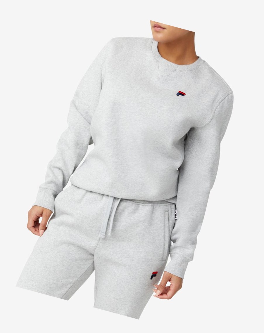 Fila Kieve Sweatshirt Głęboka Szare | EYSQX-6128