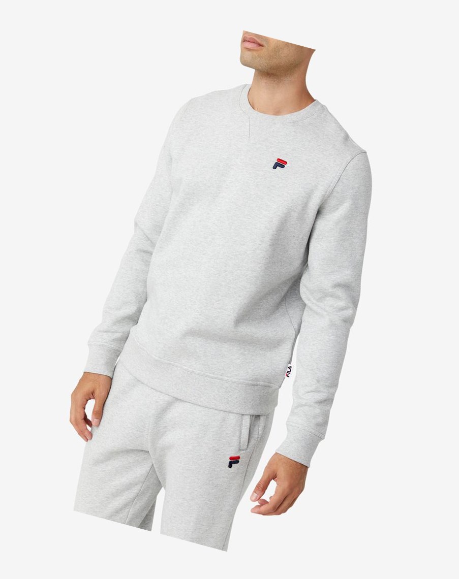 Fila Kieve Sweatshirt Głęboka Szare | YPQMC-5182