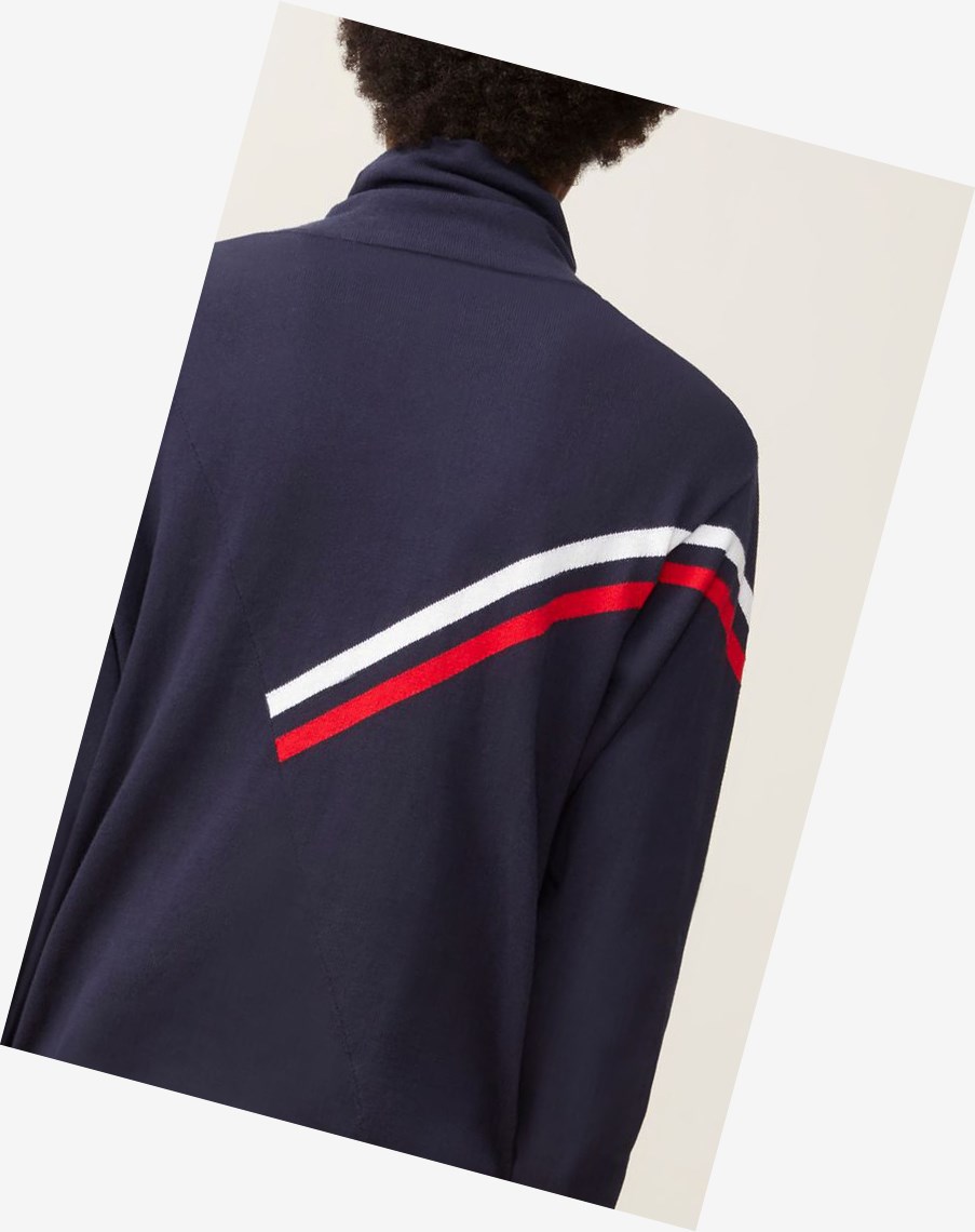 Fila Kobe Turtleneck Swetry Peac/Cred/Wht | GHYPM-1270