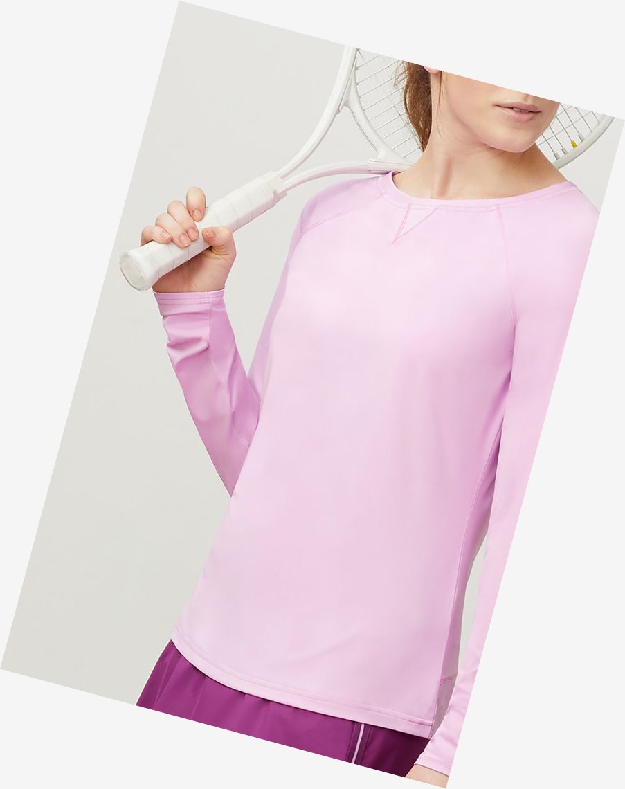 Fila Love, Actually Long Sleeve Top Acidorchid | SRLKU-8715