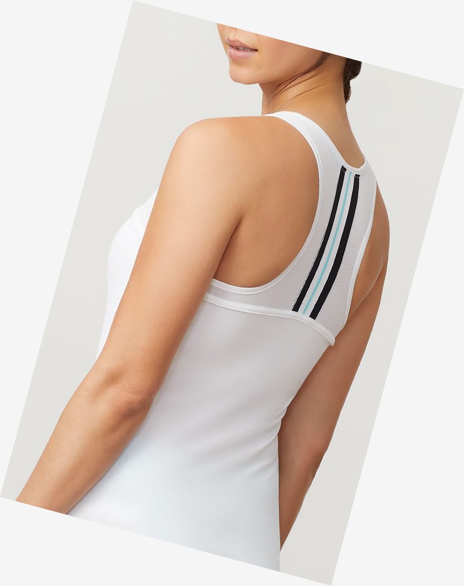 Fila Love Game Racerback Tank Białe | PLFCG-3567