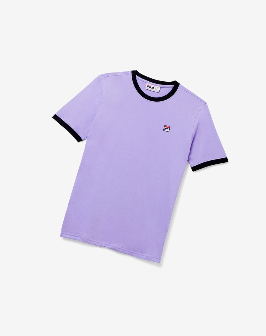 Fila Marconi Ringer Tee 597 Violet Tulip | BNJCL-5697