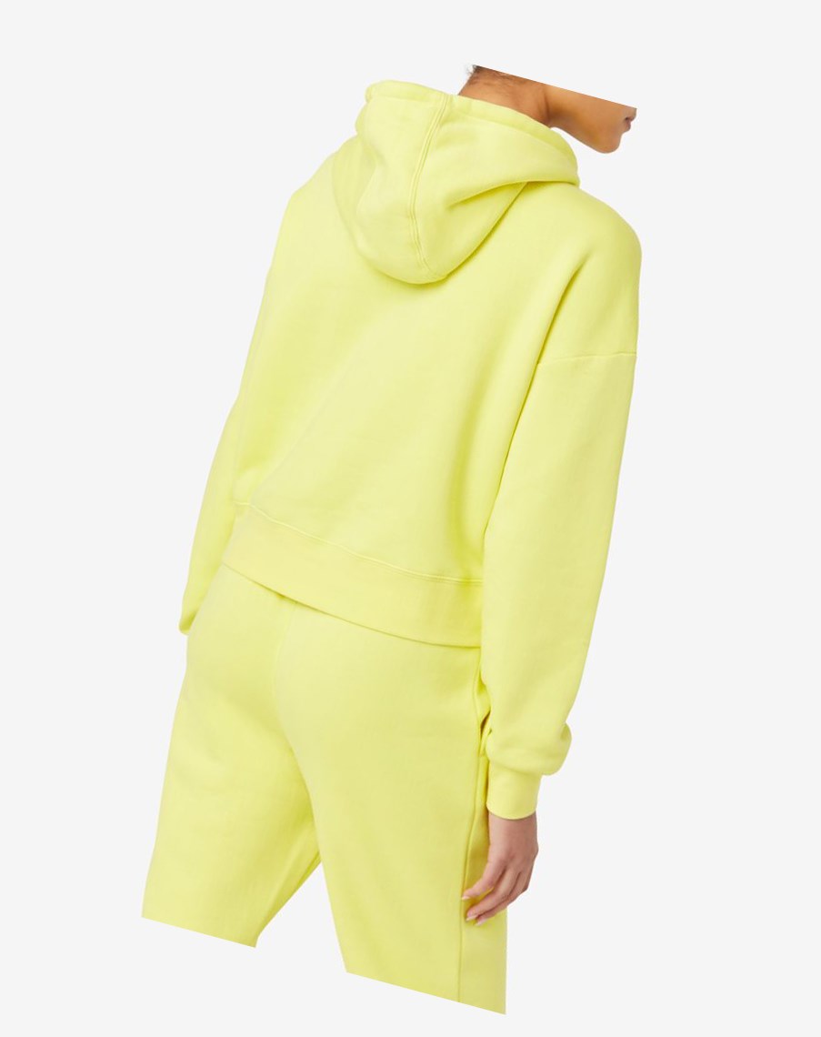 Fila Marina Hoodie 706 Goldfinch | DQBMK-7289