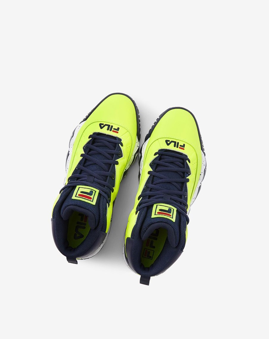 Fila Mb Sneakers Żółte Granatowe Białe | NTFXC-5643