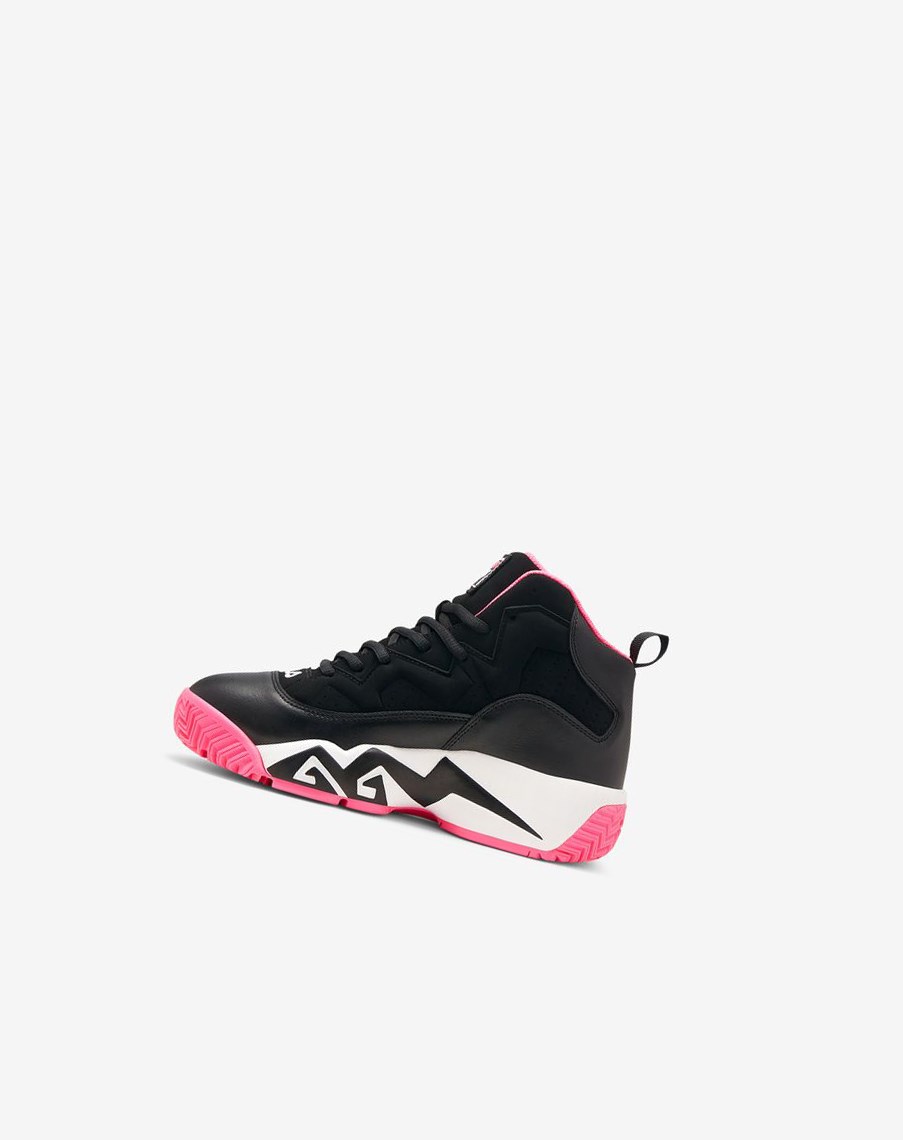 Fila Mb Tenisa Shoes Czarne Różowe Białe | BCLHF-7482