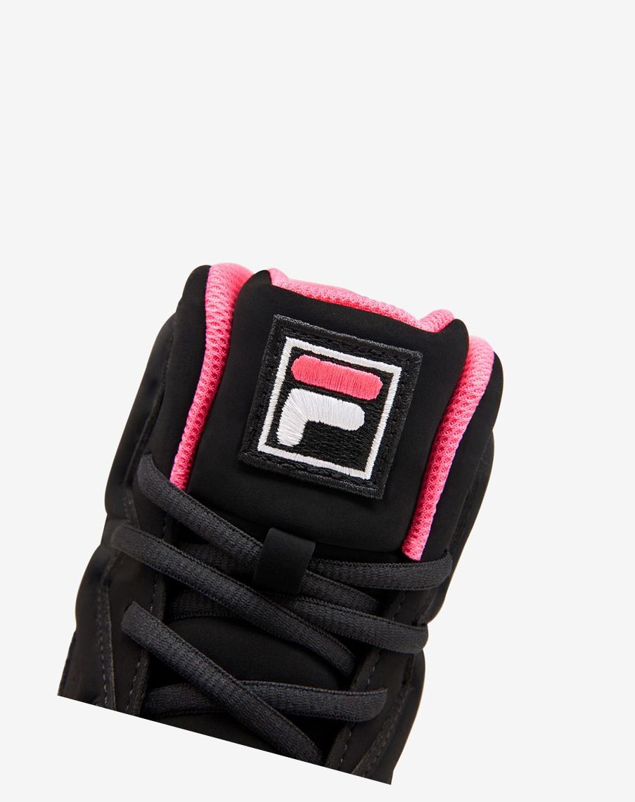 Fila Mb Tenisa Shoes Czarne Różowe Białe | BCLHF-7482